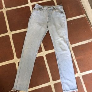 Perfectly faded vintage Levi’s